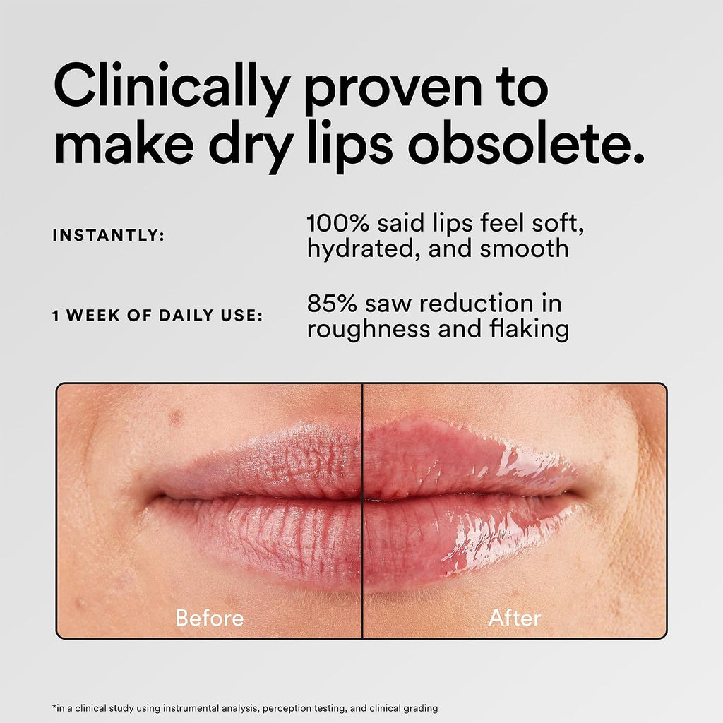Experiment Softwear Smoothing Lip Treatment Balm - 24Hr Hydration With Squalane, Glycerin, & Pomegranate Sterols - Intensive Moisture & Repair For Extra Dry, Flaky Lips - Vegan Lip Balm, .34 Fl Oz