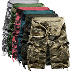Men'S Camo Cargo Shorts Cotton