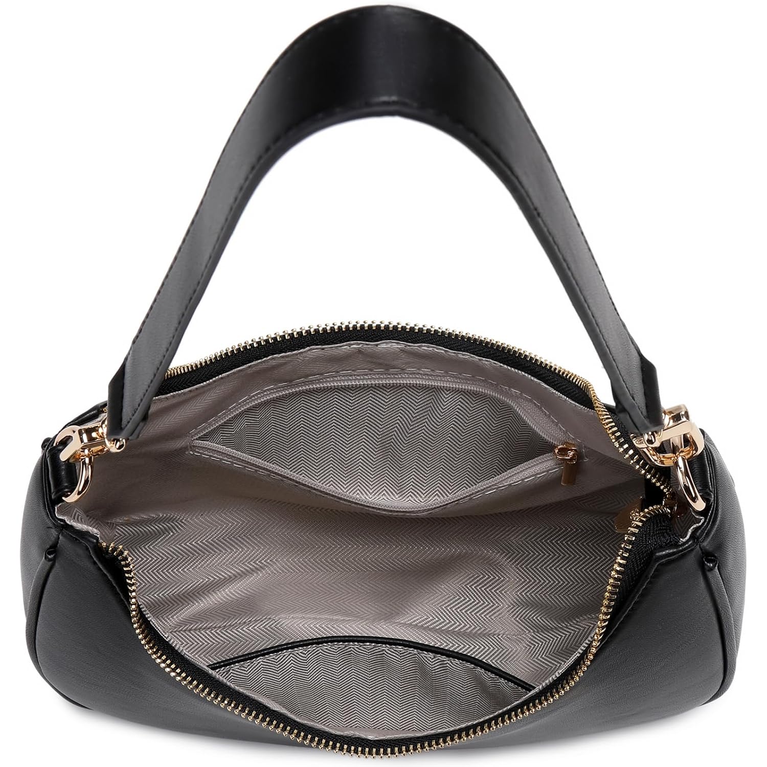 Women's Shoulder Bags Cute Hobo Purses Vintage Handbags with Zipper Lightweight Underarm for Dating Shopping Gift