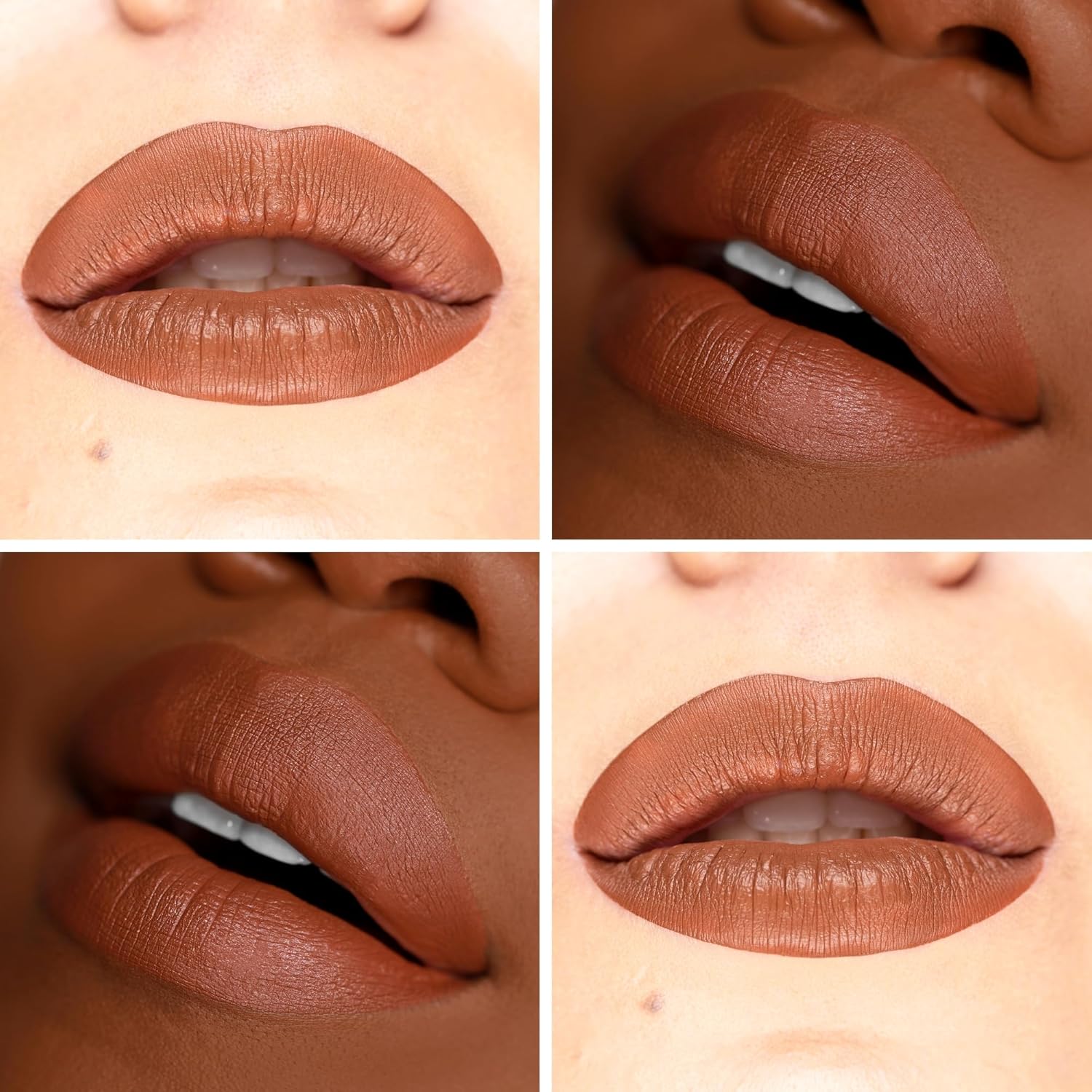 The Lip Bar Vegan Lip Kit, with Straight Livin' Lip Liner, Naturalista Liquid Matte Lipstick, and Extra Non-Sticky Lip Gloss, 3 pieces