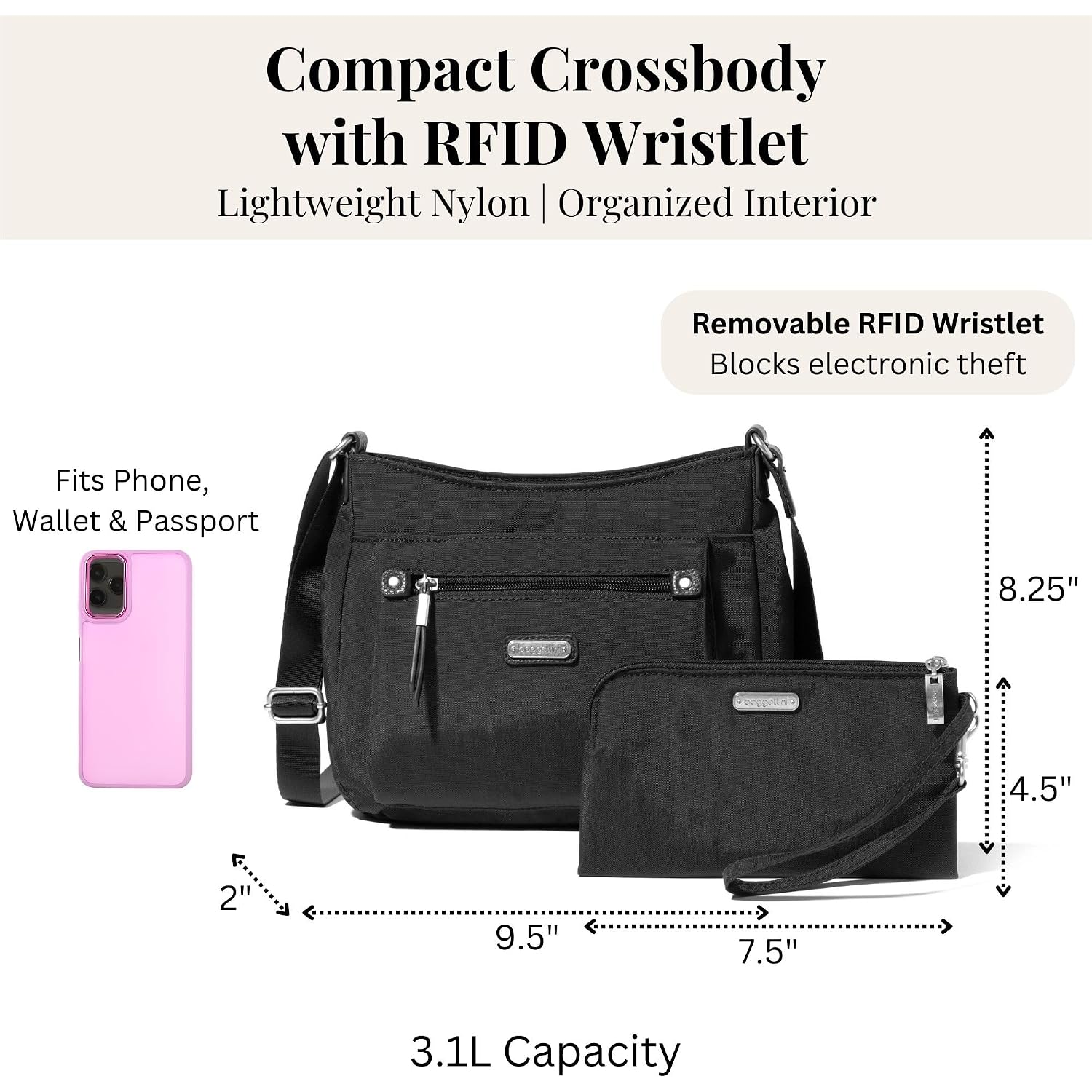 Baggallini The New Classic Collection Uptown Bagg