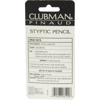 Clubman Pinaud Styptic Pencil Travel Size .33 oz (Pack of 3)