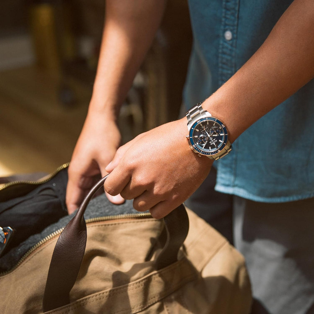 Bulova Men'S Marine Star Series C Two-Tone Stainless Steel 6-Hand Chronograph Quartz Watch