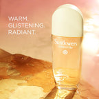 Elizabeth Arden Sunflowers Golden Vibe Women's Perfume, Floral Parfum, Notes of Vanilla, Petit Grain, & Coconut Flower, Eau de Toilette, 3.3 fl oz