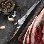 Hoshanho Fillet Knife 7 Inch, Super Sharp Boning Knife In High Carbon Stainless Steel, Professional Japanese Fish Knives For Meat Poultry Cutting