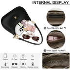 Kkxiu Shoulder Bag For Women Cute Hobo Handbag And Vegan Leather Retro Small Clutch Purse With Zipper