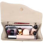 Clutch Purses For Women Evening Bag Faux Suede Formal Party Wedding Cocktail Prom