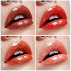 Dmsky Bling Lip Gloss Set,10 Colors High Shine Lip Gloss Pack Non-Sticky Pink Glitter Long Lasting Moisturizing,Multi Fruit Flavors Glitter Makeup For Women,20 Pack