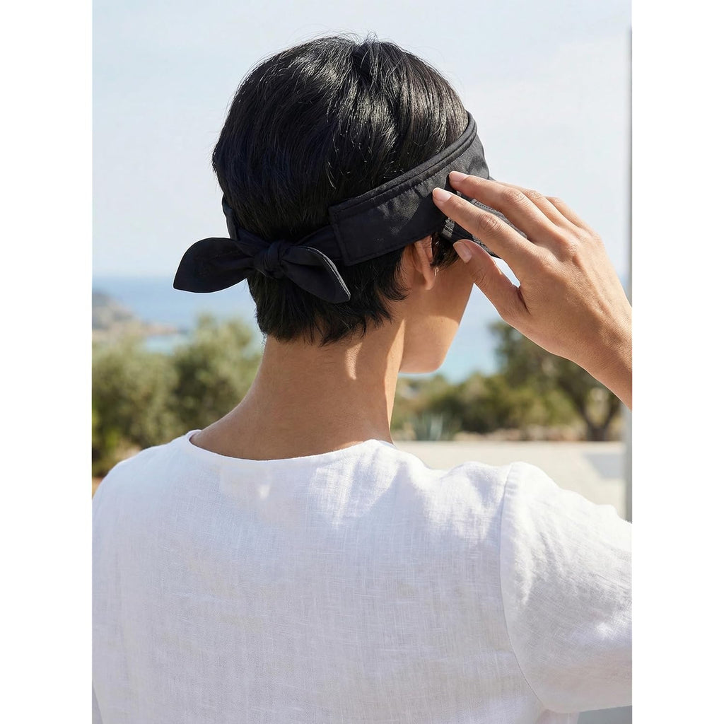2-in-1 Women’s Sun Visor Sun Hat Zipper Off Ponytail Friendly, Lightweight Quick Dry, Summer UV Protection