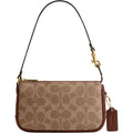 Coach Women's Natural Grain Leather Plaza Bag 18