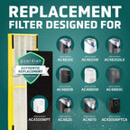 Germguardian, Filter B Hepa Pure Genuine Air Purifier Filter, Removes 99.97% Of Pollutants, Wildfire Smoke, Odors, For Ac4825, Ac4300, Ac4850, Ac4880, Ac4900, Cdap4500, Ap2200, Flt4825