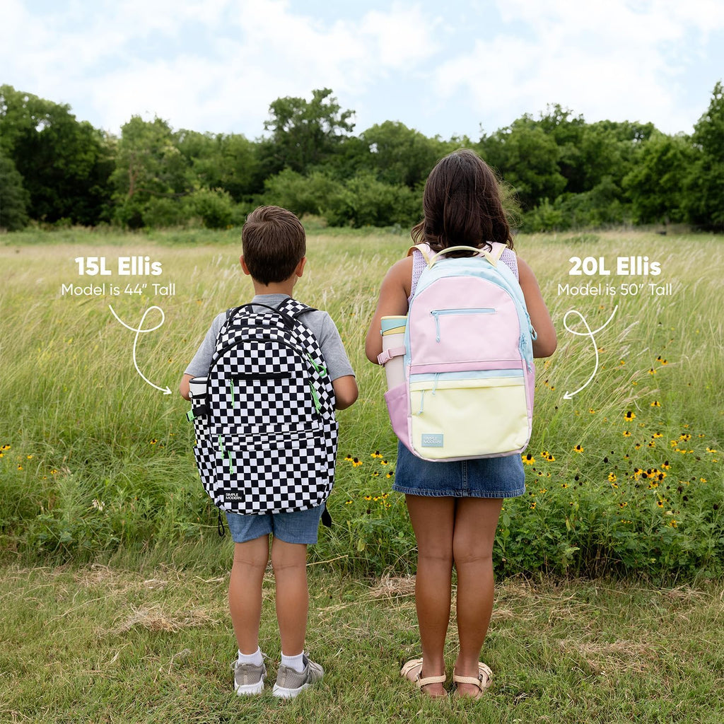 Simple Modern Kids Backpack For School | 20L Laptop Backpack | Multi-Color | Ellis Bookbag For Girls, Boys | Cute Backpack For Middle School, High School, Teens | Sherbet