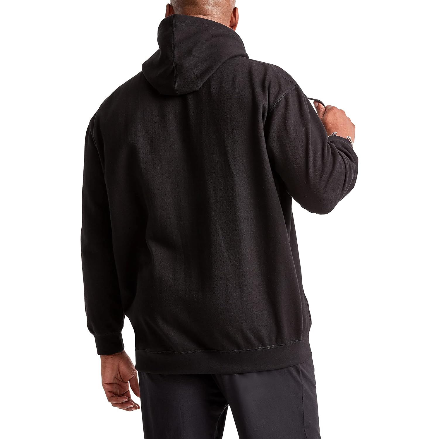 Champion Men'S Pullover Graphic Fleece Hoodie, Standard Fit, Midweight Fleece, Classic Script Logo