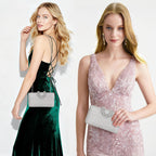 Sparkly Rhinestone Crystal Clutch For Wedding Party Dressy Handbag Formal Party Evening Bag For Women