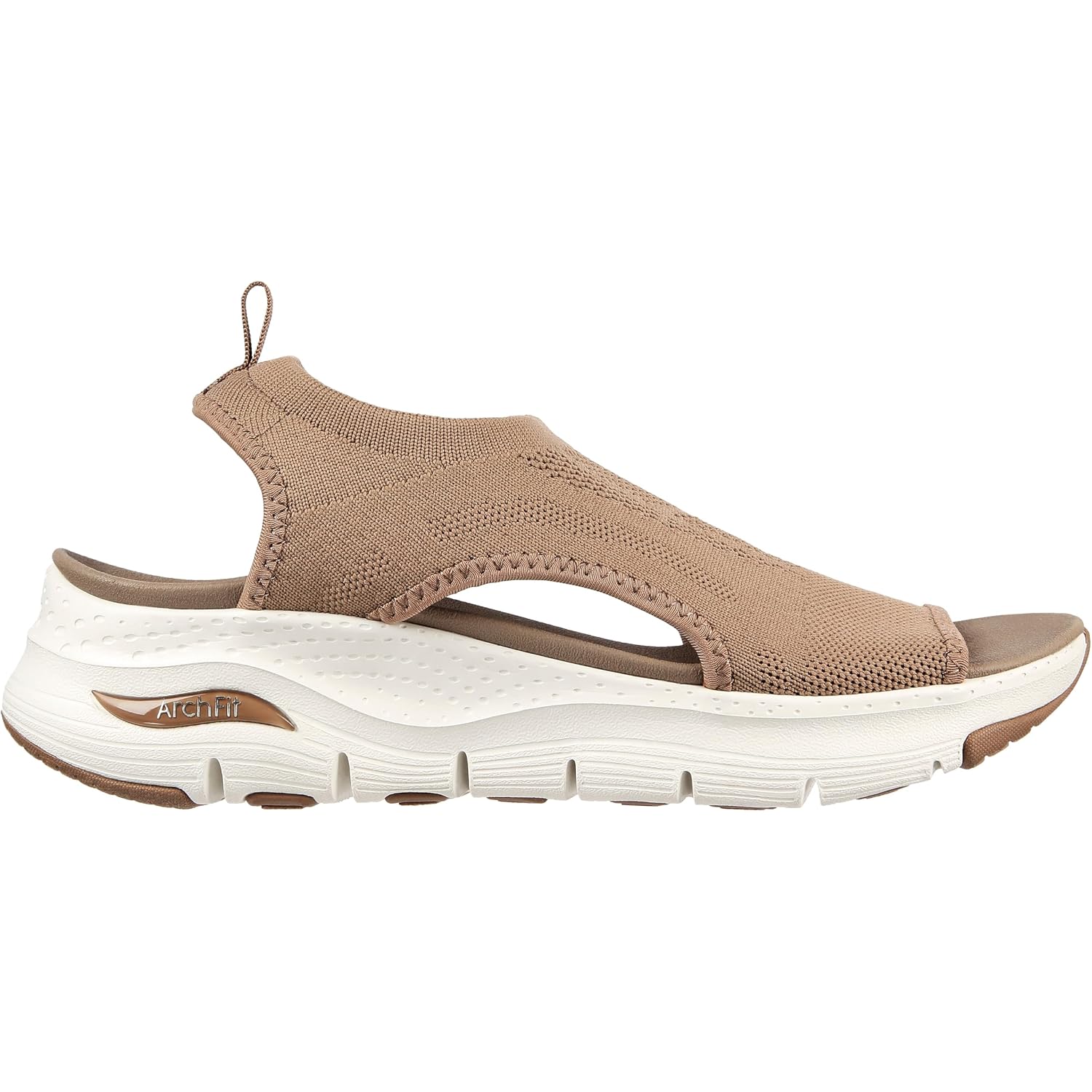 Skechers Women'S Arch Fit - City Catch Womens Knit Slip-On Sandals