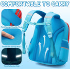Fimibuke Kids Backpack For School Boys, 3 Pcs Gamer Backpack With Lunch Box | W/ Pencil Case, Gaming Bookbag For Teen Boys Kid Children Student Kindergarten Elementary Middle High School Travel Backpacks