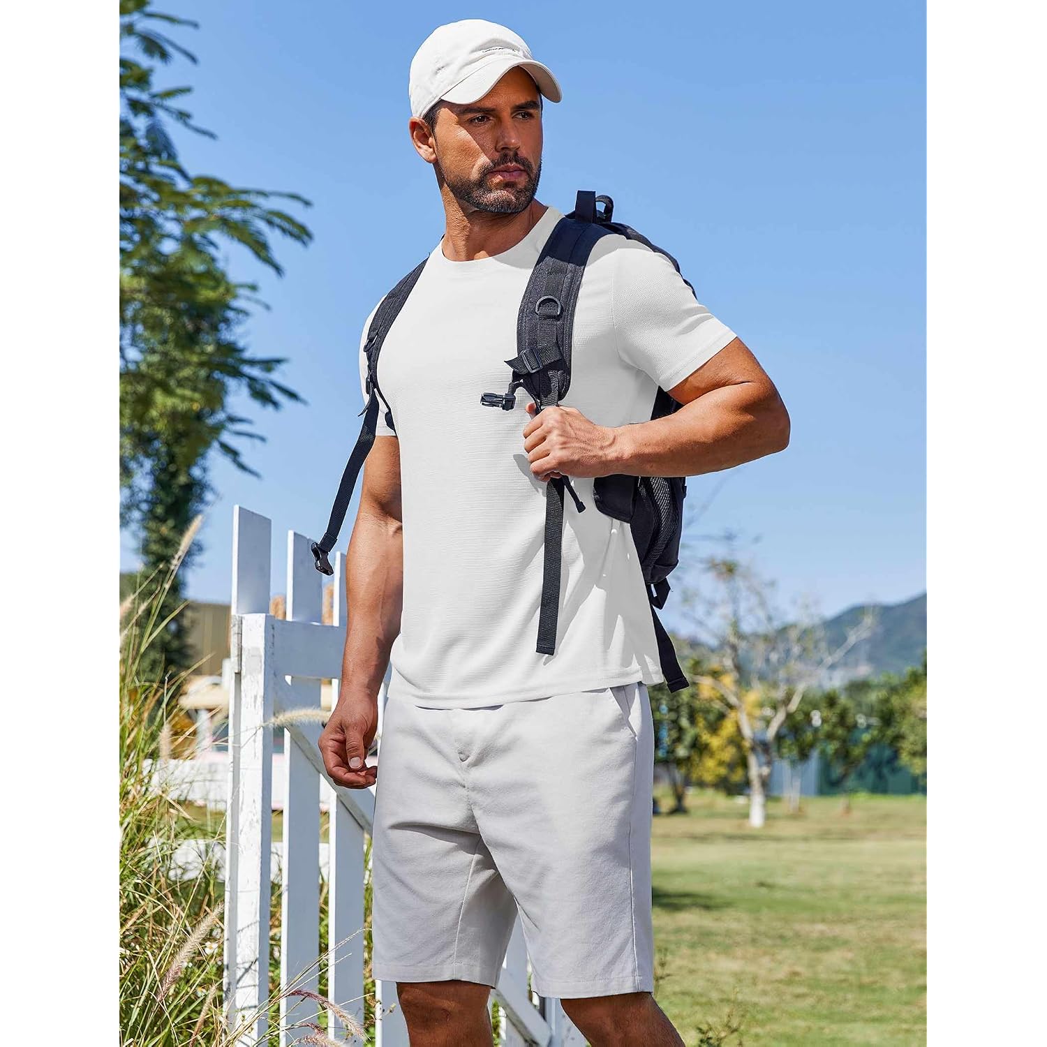 Coofandy Men'S T Shirt Short Sleeve Crew Neck T-Shirt Casual Summer Classic Basic Tee Shirts
