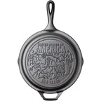 Lodge 10.25 Inch Cast Iron Skillet – Pre-Seasoned Frying Pan With Teardrop Handle – Oven, Stovetop, Grill & Campfire Use – Made In Usa – Non-Toxic, Even-Heating Cookware – 250Th Anniversary Logo