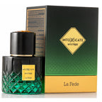 Khadlaj La Fede Intoxicate Mystique – Fresh, Woody, Balsamic, Vanilla – Extrait De Parfum Spray Long-Lasting Fragrance For Men, 3.4 Ounce / 100Ml