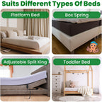 Non Slip Mattress Gripper Pad Stop Mattress, Keep Topper From Sliding - Anti Slip Grip Pads Holder Stop Couch Cushion, Sofa Cushions, Patio & Furniture To Prevent Sliding (Twin)