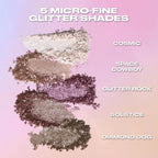 Urban Decay 24/7 Moondust Glitter Eyeshadow Single, Buildable Sparkly Eye Glitter, Long-Lasting Shimmer Finish, Reflective Iridescent Eye Shadow Topper, Wet Look Effect - 0.06 Oz