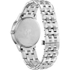 Citizen Women'S Eco-Drive Calendrier, Moon Phase Diamond Accents Dial, Stainless Case And Bracelet Watch, Month/Day/Date