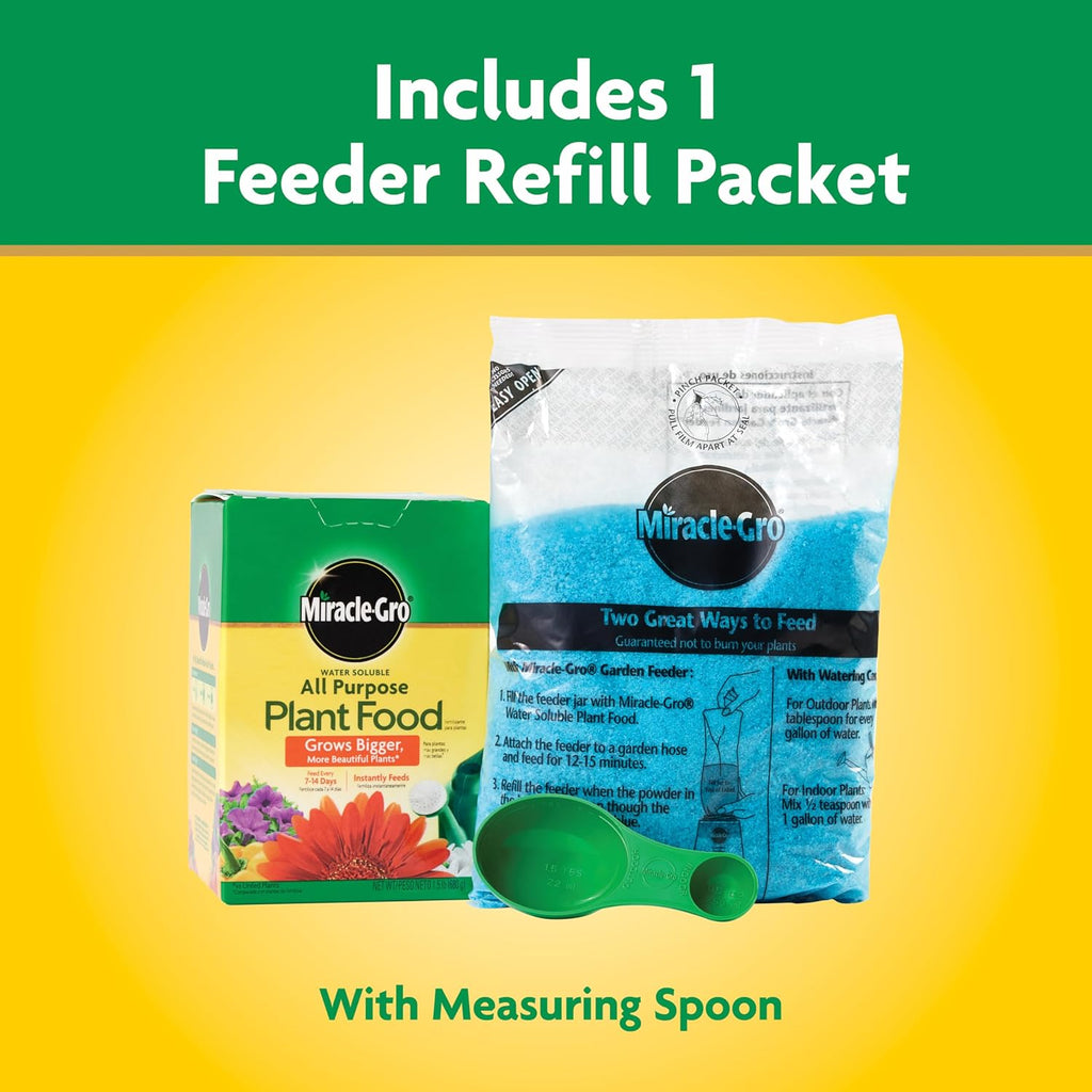Miracle-Gro Water Soluble All Purpose Plant Food, 1.5 Lbs. | Fertilizer For All Indoor Or Outdoor Plants Including Roses, Flowers, Vegetables, Houseplants, Trees, And Shrubs