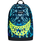 Hurley Unisex-Kids Graphic Backpack, Blue Lazer/Black, One Size