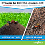 Syngenta Advion Ant Gel Station Insecticide, Ready-To-Use Gel Bait With The Active Ingredient Indoxacarb, Ant Bait For Use Indoor And Outdoor, 1 Box (3 Total Stations)