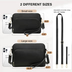 Crossbody Bag For Women - Pu Leather Shoulder Bag Trendy Small Crossbody Purse Bag For Travel Work Party