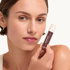 goop Beauty Hydra-Barrier Gel Gloss | Hydrating Lip Gloss to Moisturize & Plump Lips | Hyaluronic Acid & Vitamin E | Blossom - Sheer Petal Pink | 0.13 oz
