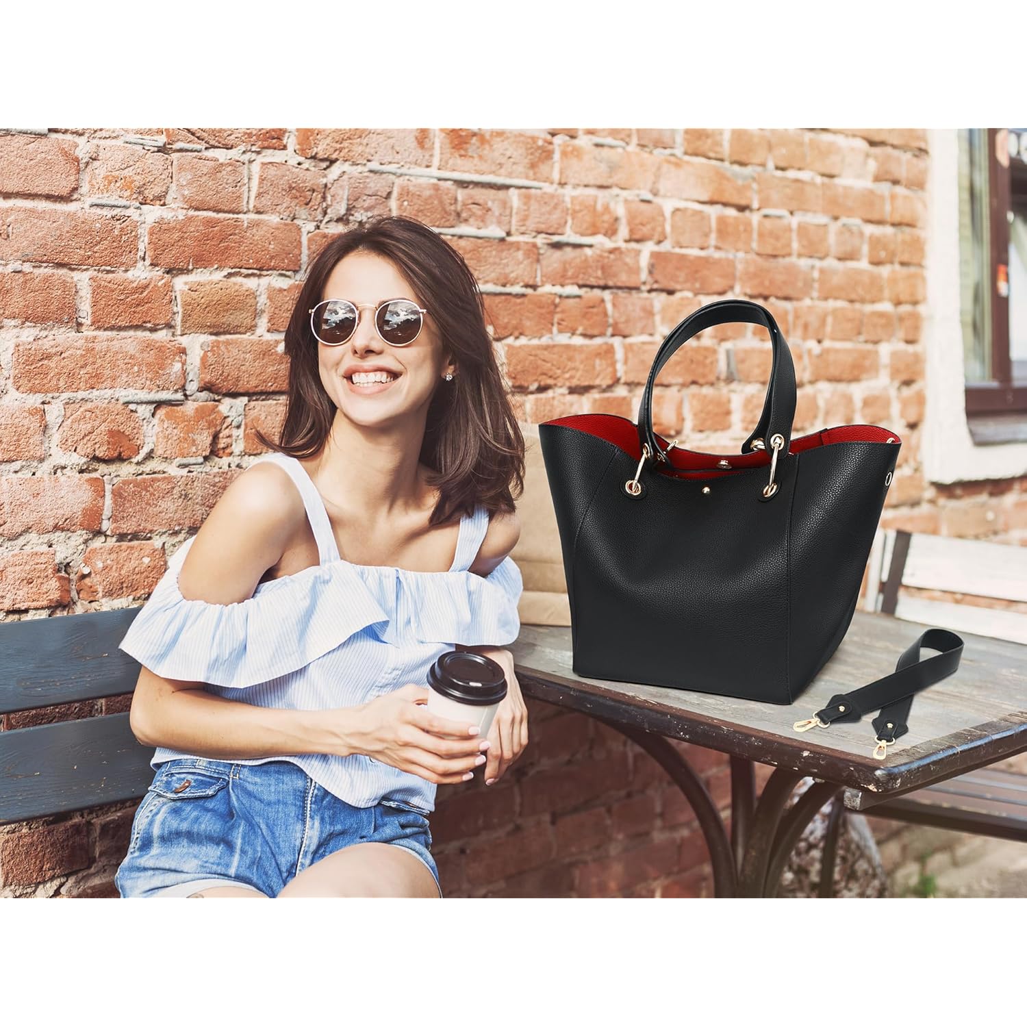 sqlp Large Work Tote Bag for Women Designer Purses and Handbags Big Bucket bags Ladies Travel Crossbody Purse