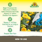 Neudorff Plant Fungicide Spray, Copper Soap Fungicide For Roses, Fruits & Vegetables Control Powdery Mildew And Other Diseases And Fungus For Organic Gardening, Ready-To-Use (Rtu (32 Oz))