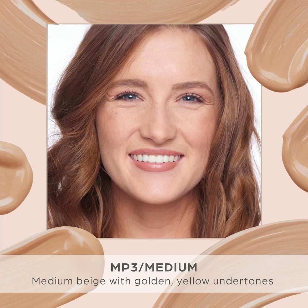 PÜR MINERALS 4-in-1 Tinted Moisturizer With SPF 20 - Hydrating Face Moisturizer, Primer, & Foundation With Shea Butter, Aloe Vera & Vitamin B3 - Vegan Friendly - Free of Paraben, Gluten & BPA