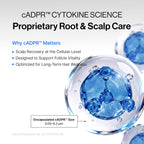 Refilled Cadpr Booster Plus Balancing Hair Growth Serum For Sensitive Scalp | Hair Density & Lightweight Moisture Scalp Care, Thin & Weak Hair, Non-Greasy With Built-In Scalp Massager