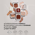 L'Oreal Paris True Match Super Blendable Oil Free Powder Foundation, W3 Light Medium, 0.33 oz, Packaging May Vary