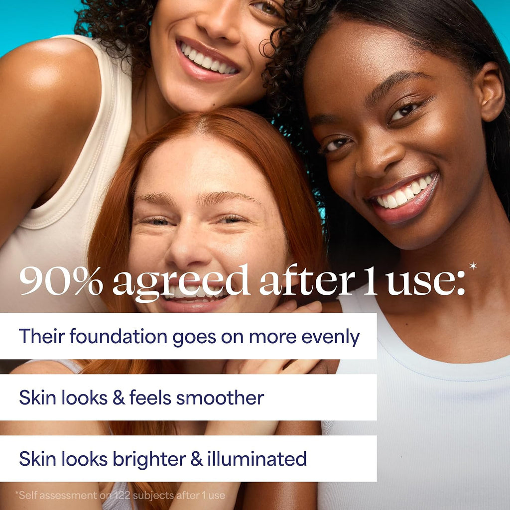 Tula Skincare Filter Primer, Blurring & Moisturizing Face Primer For Redness & Uneven Tone With Prebiotic Extracts, Tinted