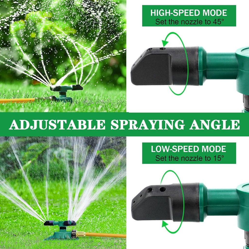 Sprinklers For Yard, Water Sprinkler For Lawn, 360 Degree Rotating Lawn Sprinkler For Yard Large Area, Sprinklers For Kids, Pets Playing