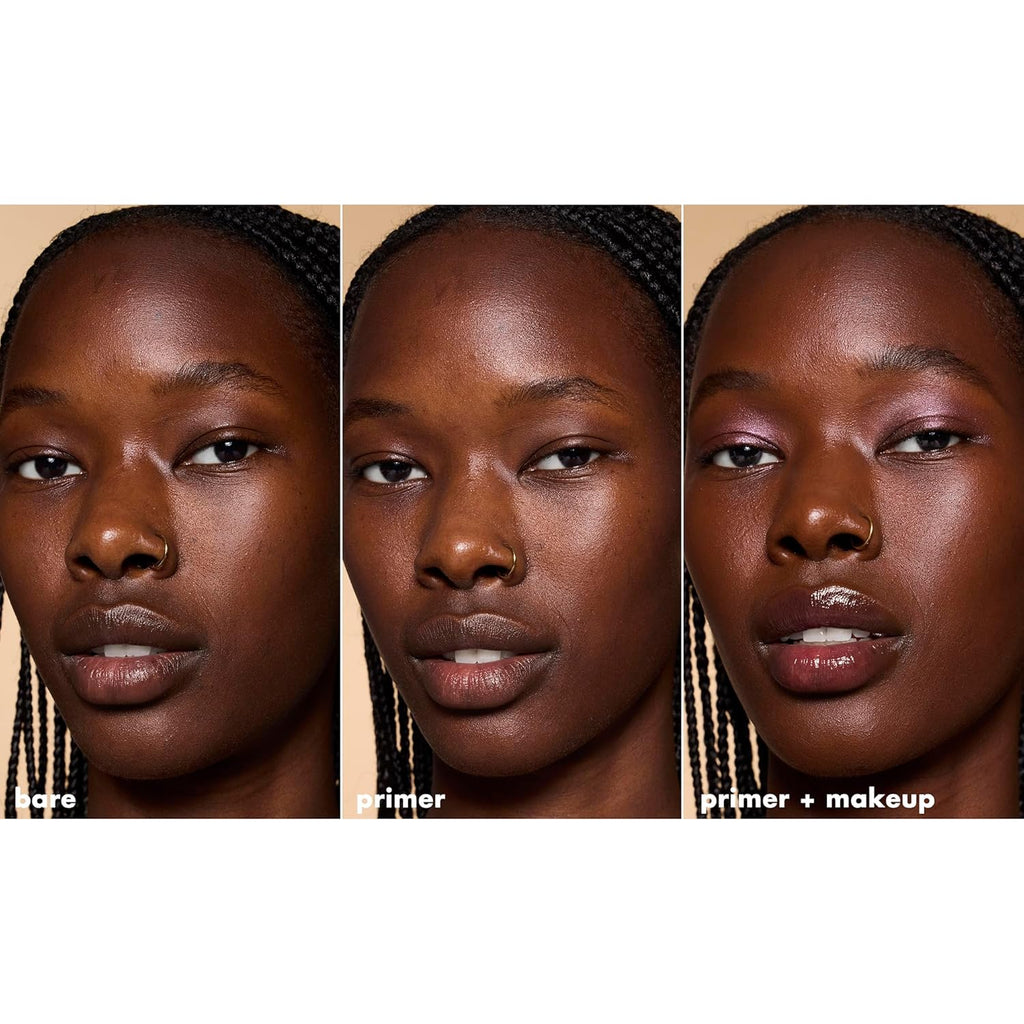 e.l.f. Poreless Face Primer - Large, Silky, Skin-Perfecting, Lightweight, Long Lasting, Absorbs Quickly, Smooths, Preps, Creates Flawless Base, Infused with Tea Tree and Vitamins A & E, 1.01 Fl Oz
