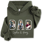 Chillever Personalized Dad Hoodies, Shirt, Sweatshirt With Custom Photo, Custom Dad Gifts, Father'S Day 2025 1