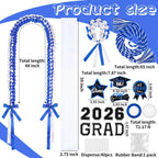 LUYI 18 Pcs Graduation Leis 2026 Graduation Candy Lei Kit Class of 2026