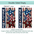 Seasonal Garden Flags Set Of 12 Double Sided 12X18 Inch, Small Yard Flags For Outside, Spring Summer Fall Winter & Holiday Outdoor Decor, 4Th Of July Halloween Christmas Decorations For All Seasons