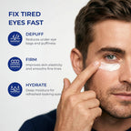 Men’S Anti Aging Eye Cream: With Caffeine, Retinol And Peptides – Eye Cream For Dark Circles, Puffiness & Wrinkles – Under Eye Cream Moisturizer For Men, Made In Korea