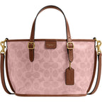 Signature Coated Canvas Taxi Tote 21