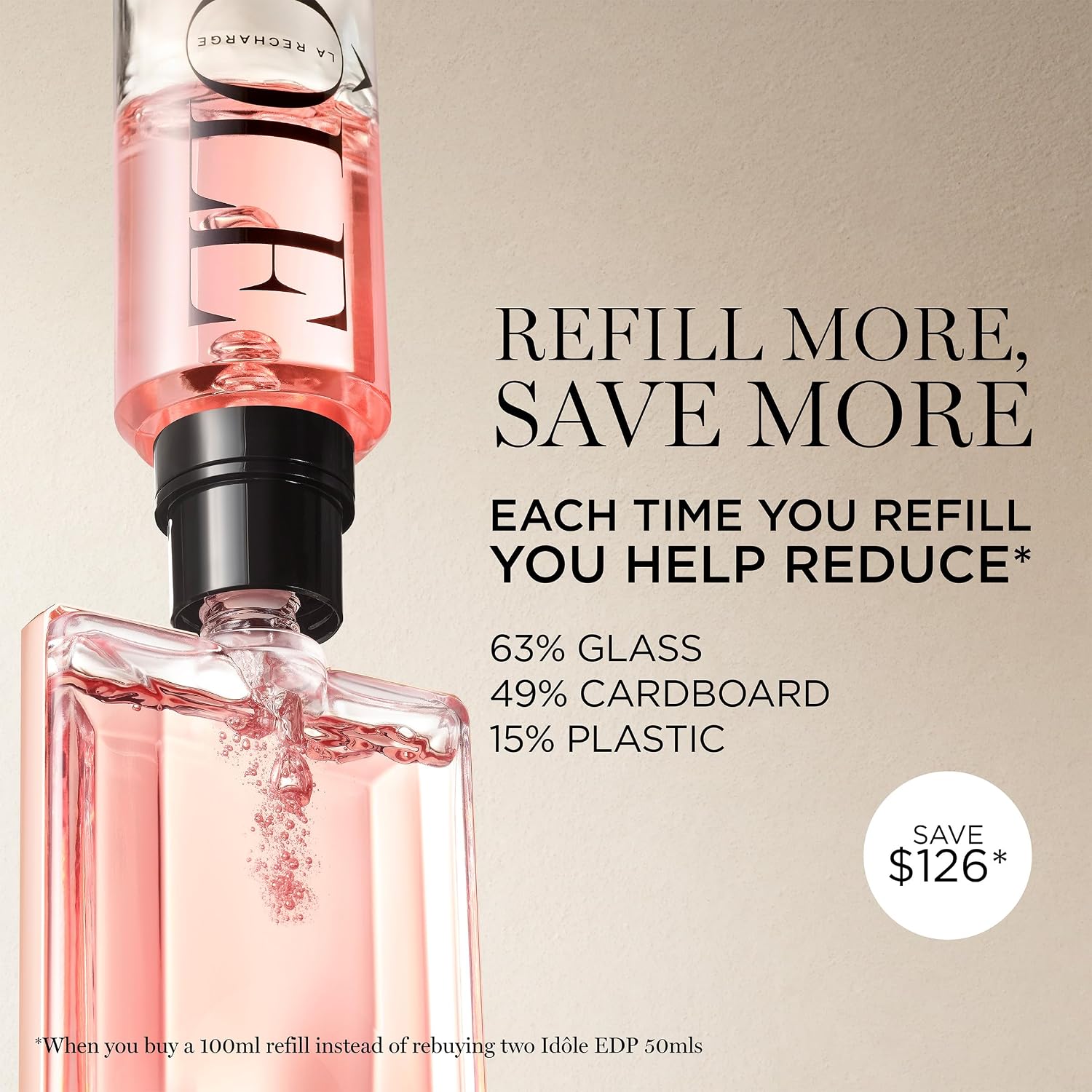 Lancôme Idôle Eau De Parfum - Long Lasting Fragrance With Notes Of Bergamont, Jasmine & Vanilla - Fresh & Floral Women'S Perfume