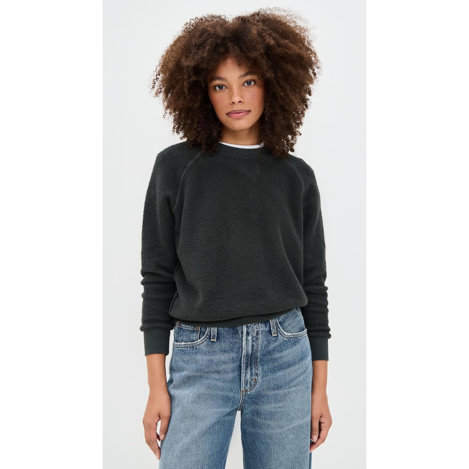 Women's The Ziggy Inside Out Fleece Crew