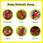 Bird Scare Reflective Tape, 262 Feet Per Roll, Double-Sided Reflective, For Repelling Sparrows And Woodpeckers, Suitable For Outdoor Use In Homes, Gardens, Farms, Orchards,Outdoor