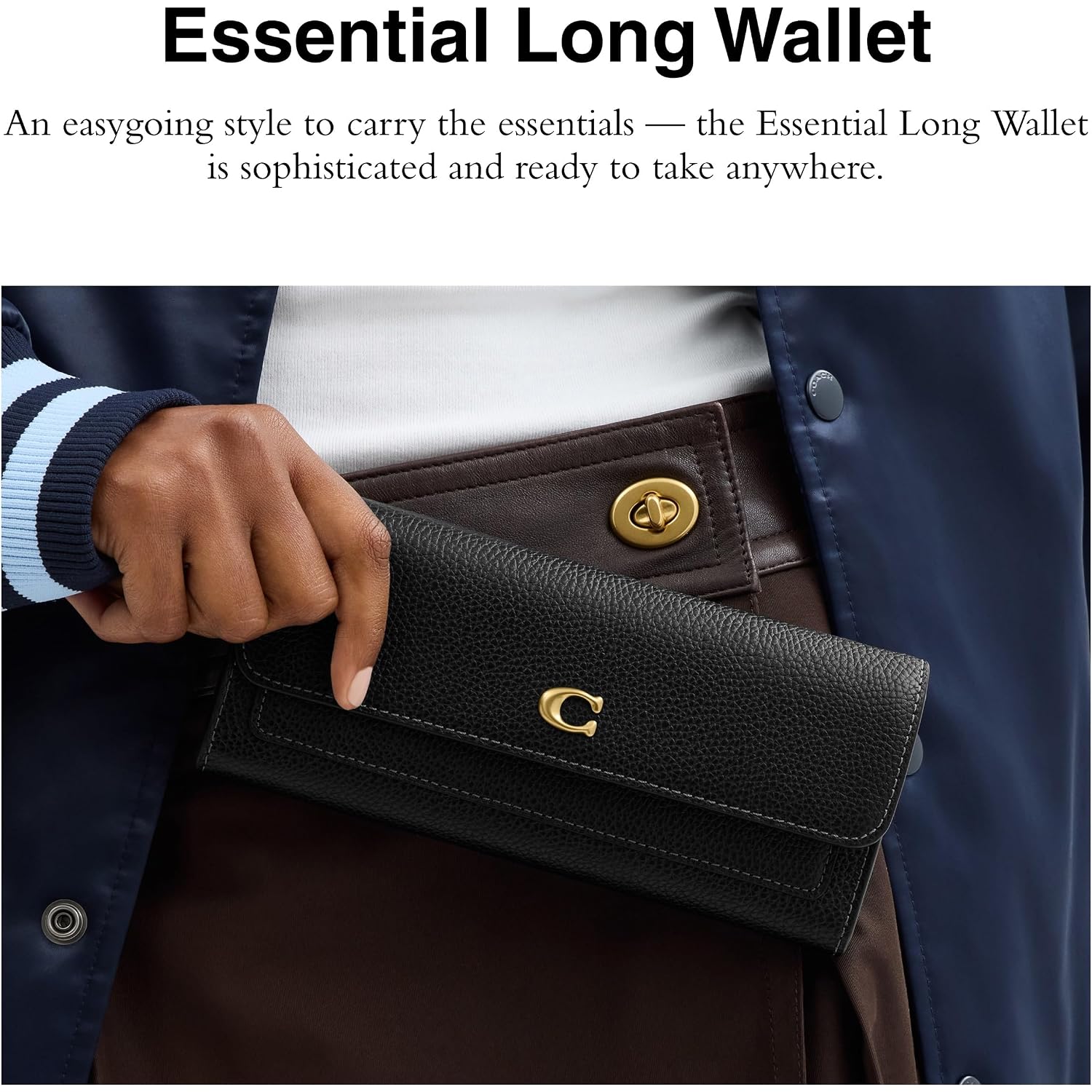 Coach, Women'S, Mila Long Flap Wallet