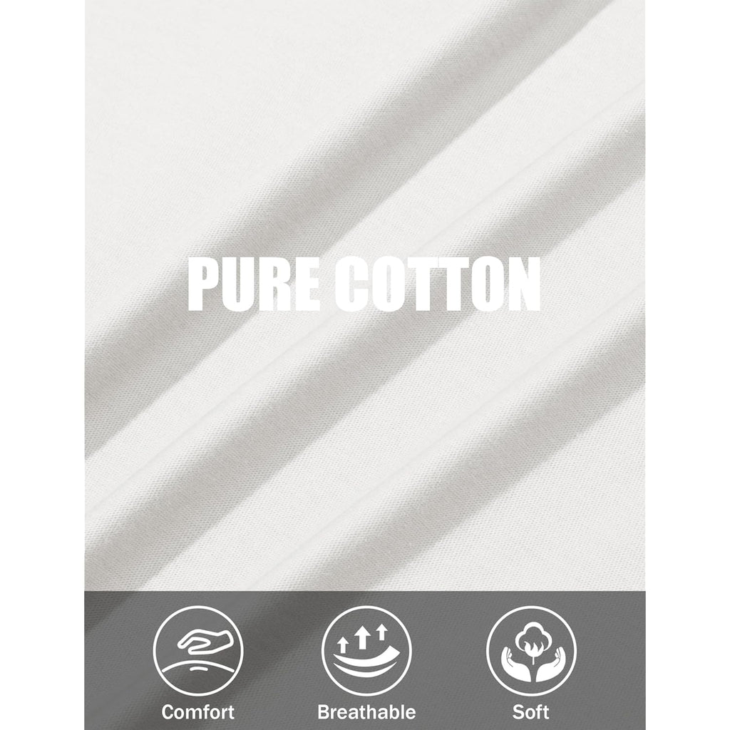 Eklentson Men'S Cotton Crewneck T-Shirts Short Sleeve Plain Tee Moisture Wicking Casual Tshirts Solid Color
