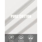 Eklentson Men'S Cotton Crewneck T-Shirts Short Sleeve Plain Tee Moisture Wicking Casual Tshirts Solid Color
